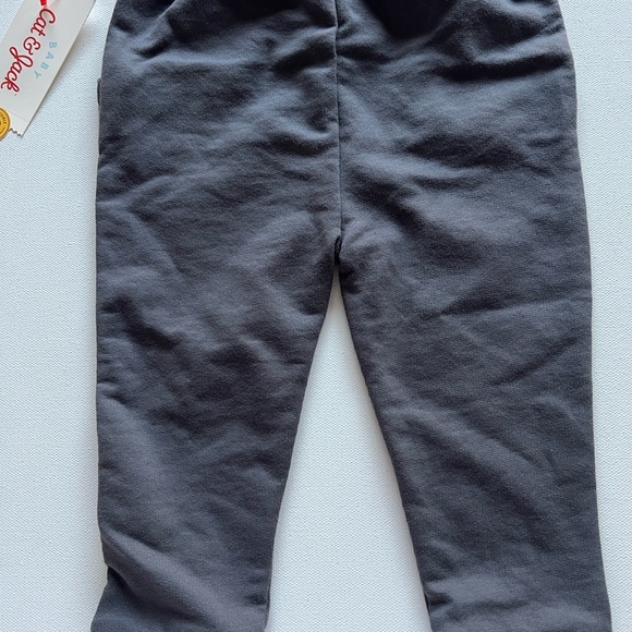 NWT Cat & Jack Baby Boy Size 6-9M Sweatpants Dark Gray (G1) - Picture 4 of 5